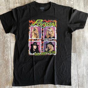 Men's Large Officially Licensed Poison Talk Dirty to Me Shirt